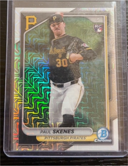 2024 Bowman Chrome #31 Paul Skenes — front