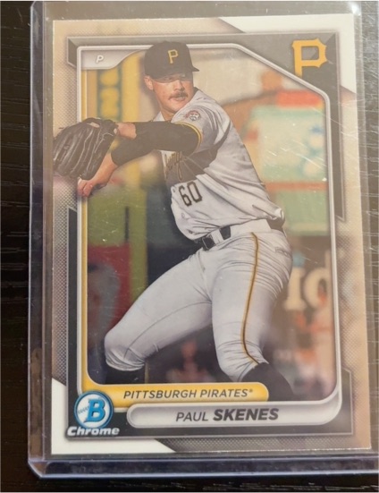 2024 Bowman Chrome Prospects #BCP-125 Paul Skenes — front
