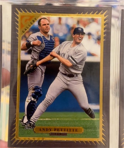 1997 Topps Gallery #160 Andy Pettitte — front