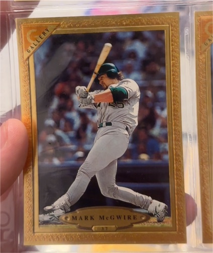 1997 Topps Gallery #37 Mark McGwire — front