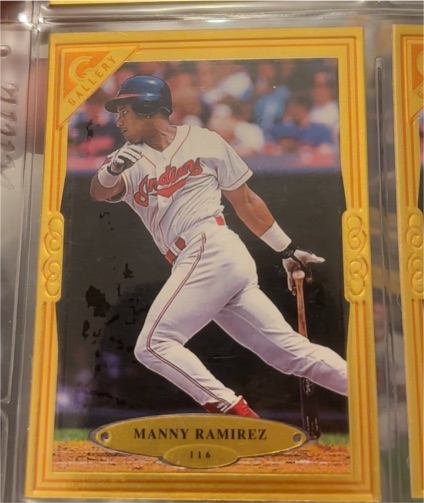 1997 Topps Gallery #116 Manny Ramirez — front