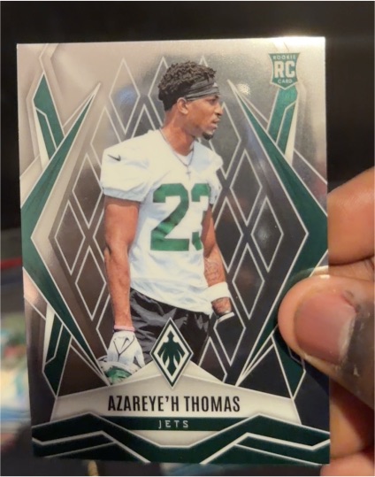 2025 Panini Phoenix #212 Azareye'h Thomas — front