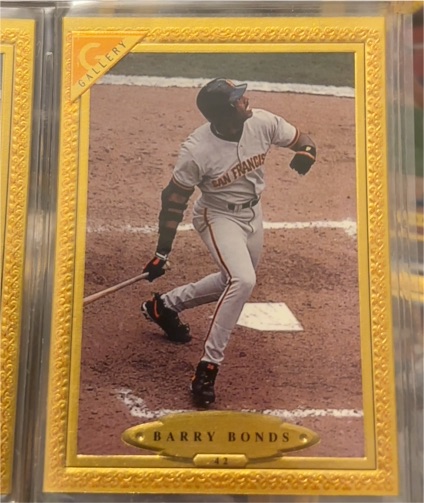 1997 Topps Gallery #42 Barry Bonds — front
