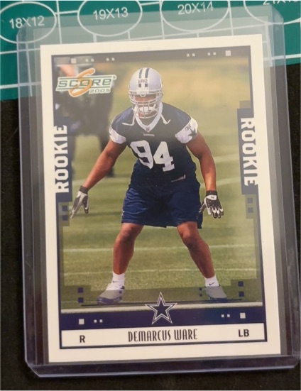 2005 Score #341 DeMarcus Ware — front