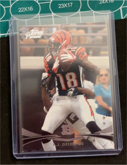2011 Topps Prime #18 A.J. Green — front