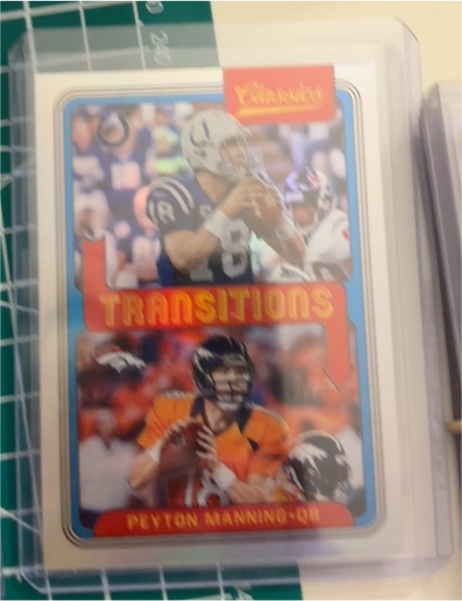 2021 Panini Classics #T-8 Peyton Manning Transitions — front