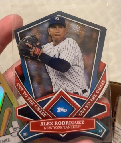 2013 Topps Cut to the Chase #CTC-47 Alex Rodriguez — front
