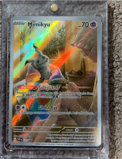 2023 Pokémon Scarlet & Violet SVP 075 Mimikyu — front