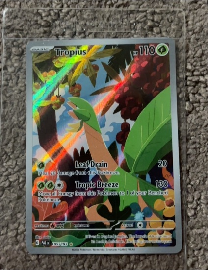 2023 Pokémon Scarlet & Violet Paldea Evolved #195 Tropius — front