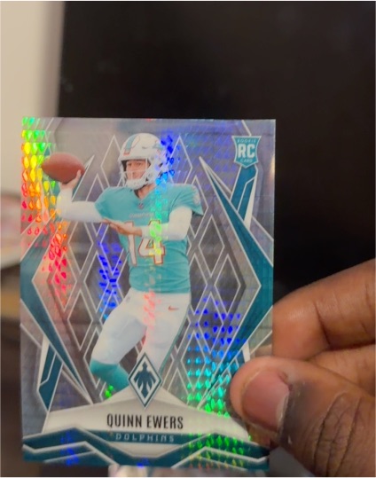 2025 Panini Mosaic #308 Quinn Ewers — front