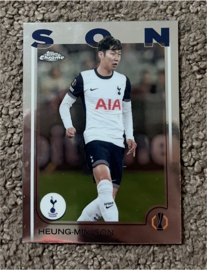 2024-25 Topps Chrome UEFA Club Competitions #68 Heung-Min Son — front