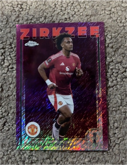 2024-25 Topps Chrome UEFA #121 Joshua Zirkzee — front