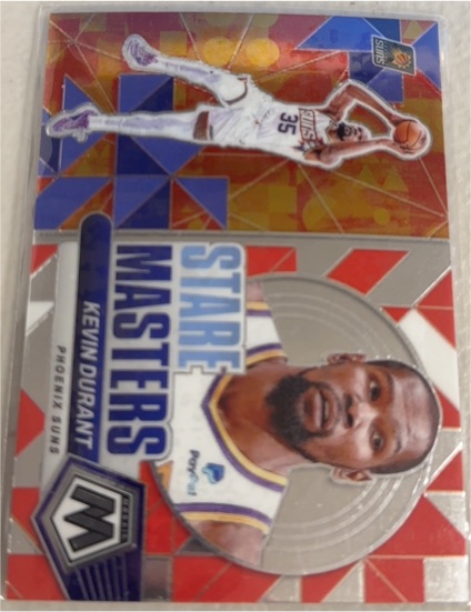 2023-24 Panini Mosaic #20 Kevin Durant Stare Masters — front