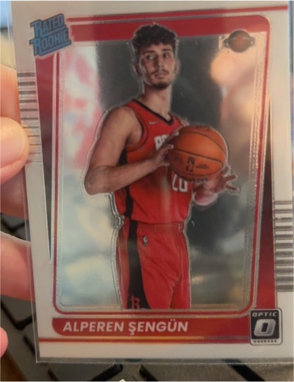 2021-22 Panini Donruss Optic #169 Alperen Şengün — front