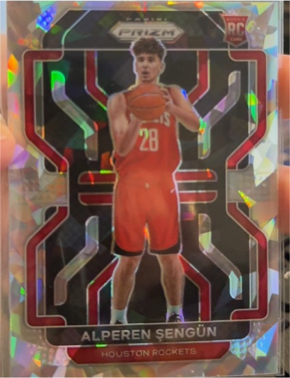 2021-22 Panini Prizm #318 Alperen Sengun — front