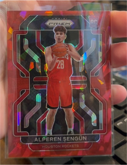 2021-22 Panini Prizm #318 Alperen Sengun — front