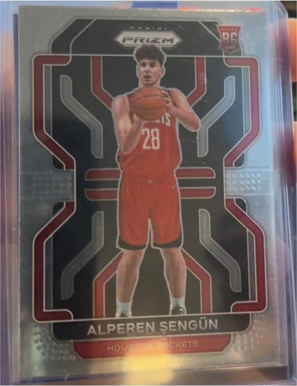 2021-22 Panini Prizm #318 Alperen Sengün — front