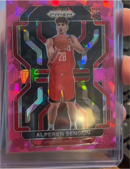 2021-22 Panini Prizm #318 Alperen Sengun — front