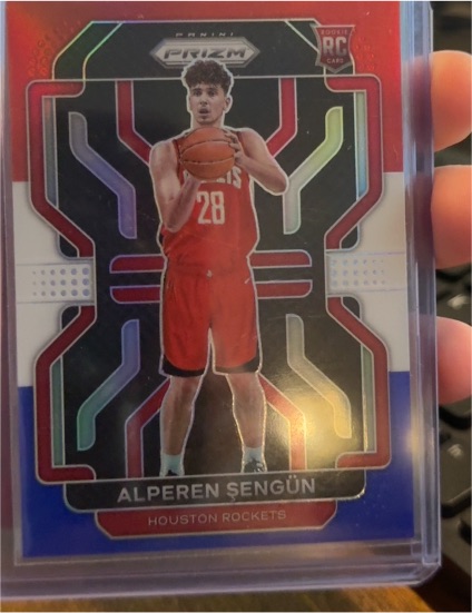 2021-22 Panini Prizm #318 Alperen Sengun — front