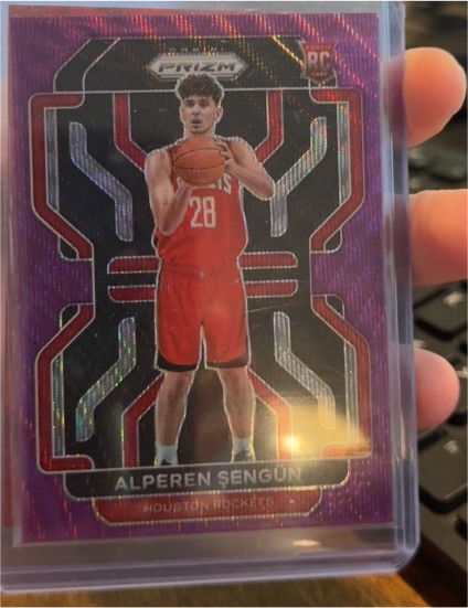 2021-22 Panini Prizm #318 Alperen Sengun — front