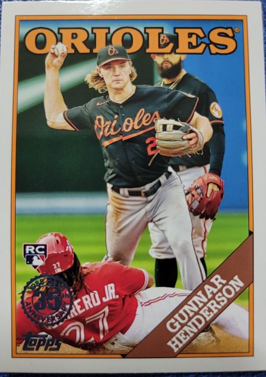 2023 Topps Series 2 #2T88-36 Gunnar Henderson — front