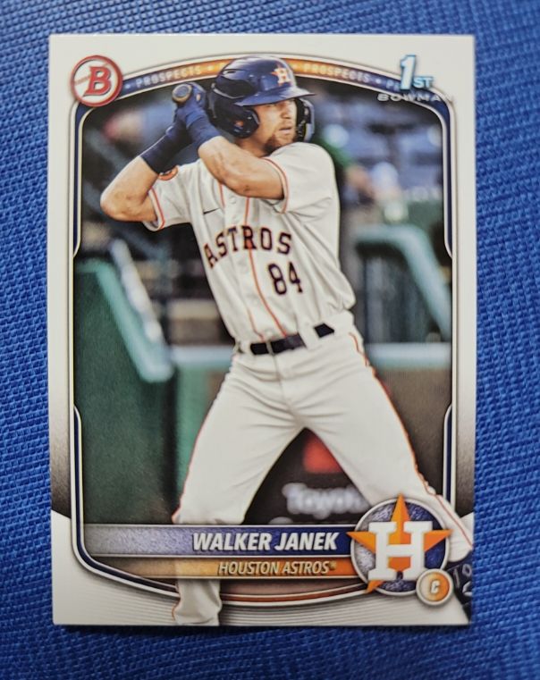 2025 Bowman #BP-15 Walker Janek — front