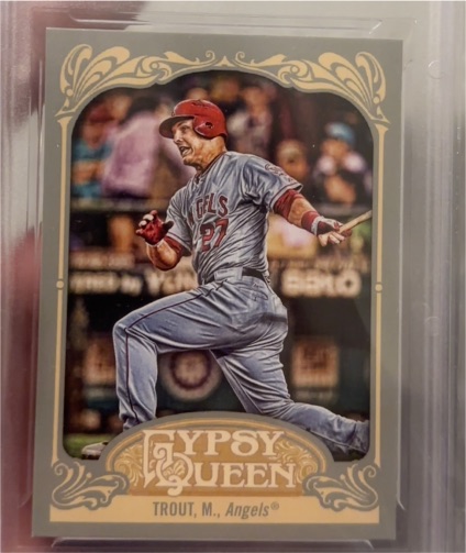 2012 Topps Gypsy Queen #195 Mike Trout — front