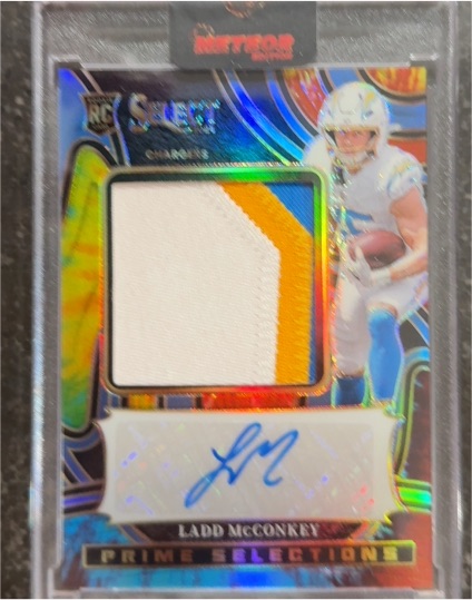 2024 Panini Select Prime Selections #Ladd McConkey — front