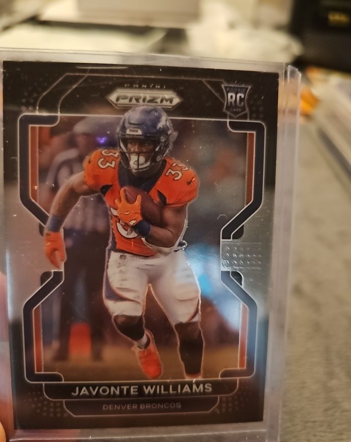 2021 Panini Prizm #RC Javonte Williams — front