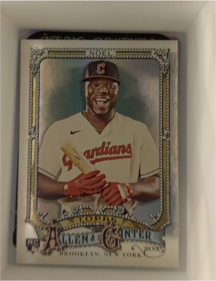 2025 Topps Allen & Ginter #77 Jhonkensy Noel — front