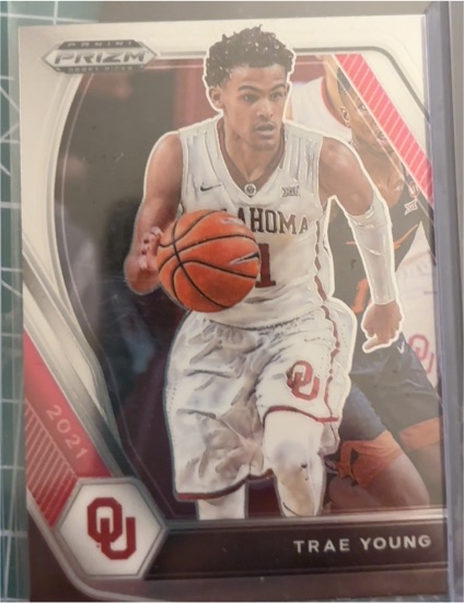 2021 Panini Prizm Draft Picks #78 Trae Young — front