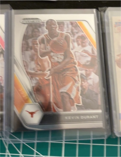 2021 Panini Prizm Draft Picks #52 Kevin Durant Texas Longhorns — front