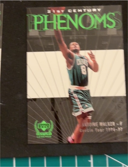 1999-00 Upper Deck Century Legends #61 Antoine Walker 21st Phenoms Celtics — front