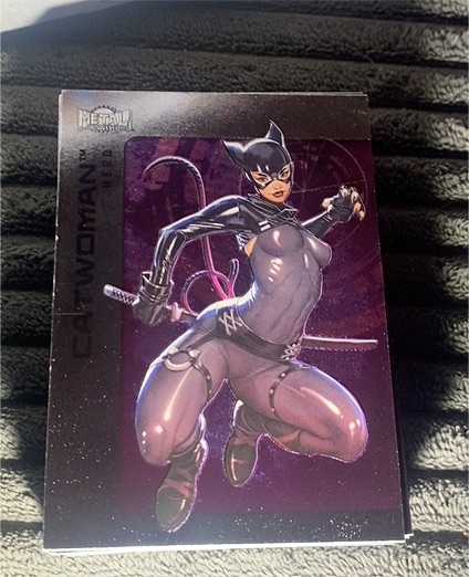 2025 Skybox Metal Universe Batman #44 Catwoman (Eiko Hasigawa) — front