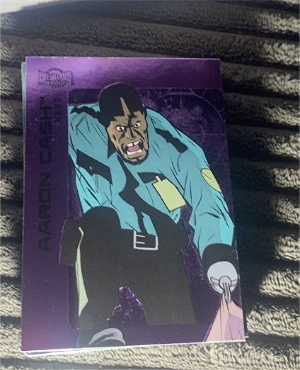 2025 Skybox Metal Universe Batman #88 Aaron Cash — front