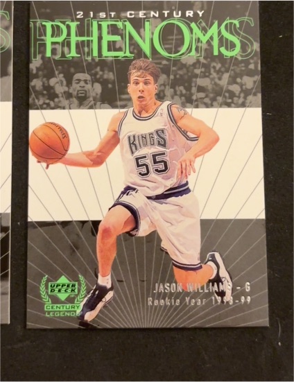 1999 Upper Deck Century Legends 21st Century Phenoms #57 Jason Williams — front