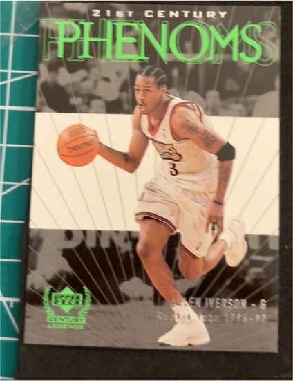 1998 Upper Deck Century Legends #54 Allen Iverson — front