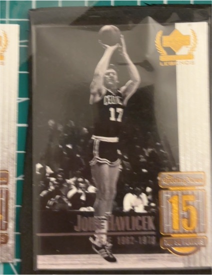 1999 Upper Deck Century Legends #15 John Havlicek — front