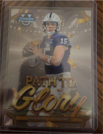 2024 Bowman University Chrome Path To Glory #PG-6 Drew Allar — front