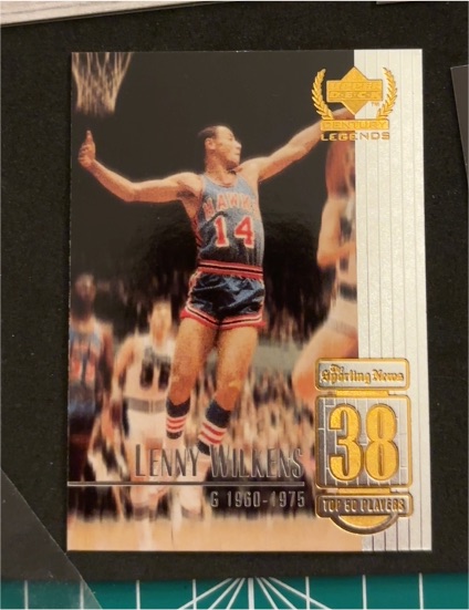 1998-99 Upper Deck Century Legends #38 Lenny Wilkens — front