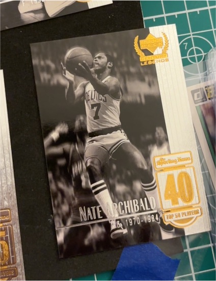 1998-99 Upper Deck Century Legends #40 Nate Archibald — front