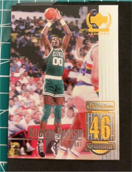 1998-99 Upper Deck Century Legends #46 Robert Parish Boston Celtics — front