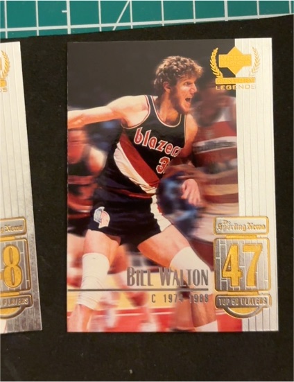 1998-99 Upper Deck Century Legends #47 Bill Walton — front