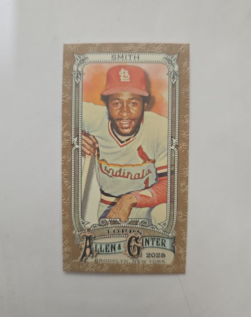 2025 Topps Allen & Ginter #58 Ozzie Smith — front