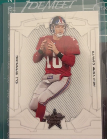 2008 Leaf Rookies & Stars #63 Eli Manning — front