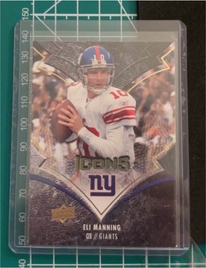 2008 Upper Deck Icons #65 Eli Manning — front