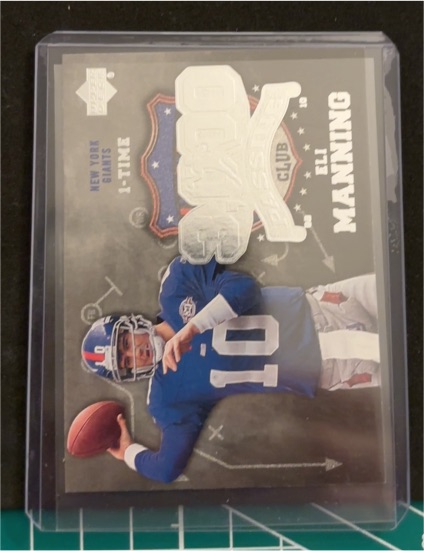 2006 Upper Deck 3000 Yard Passing Club #3KP-EM Eli Manning — front