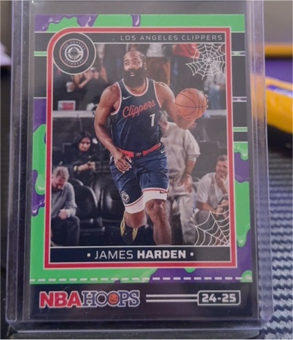 2024-25 Panini Haunted Hoops #153 James Harden — front