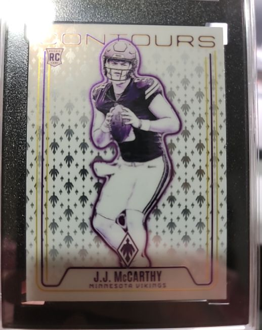 2024 Panini Phoenix Contours #CON-JMY J.J. McCarthy — front