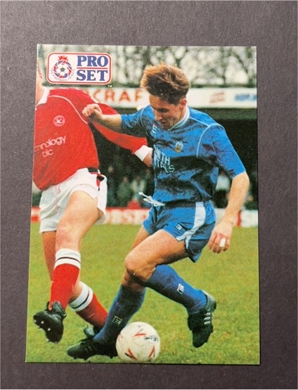 1990 Pro Set Soccer Card — front